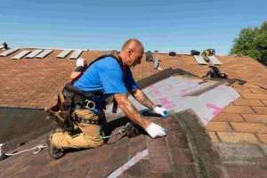 repair a damaged roof